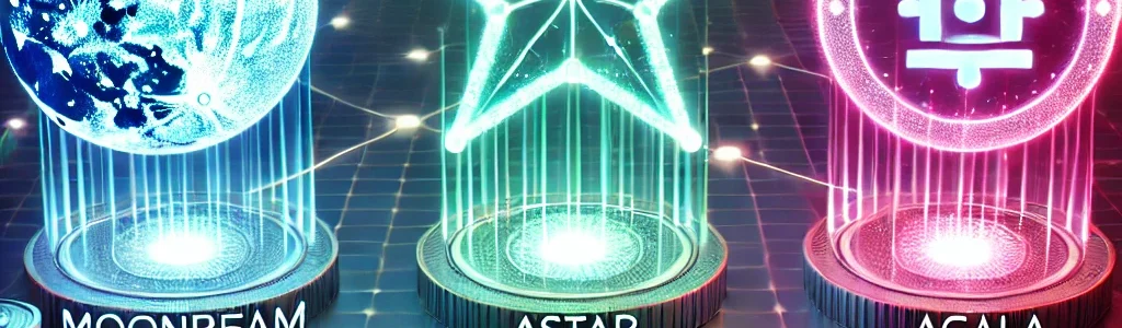 Moonbeam, Astar, Acala : présentation des principales parachains